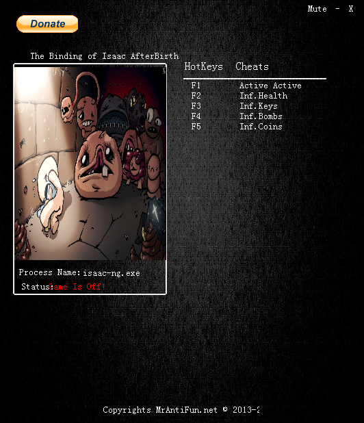 以撒的结合胎衣四项修改器