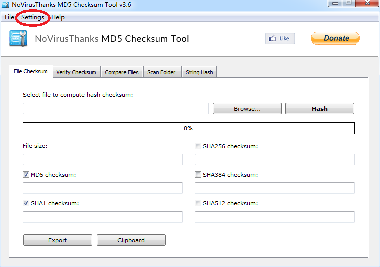 文件md5校验工具