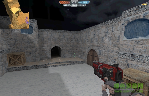 cs1.6雪地沙漠地图