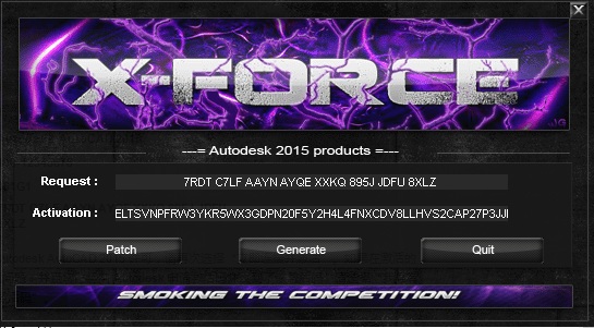 autocad2015注册机64位下载