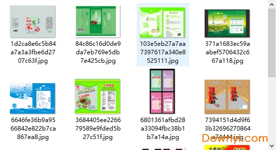 包装袋设计素材