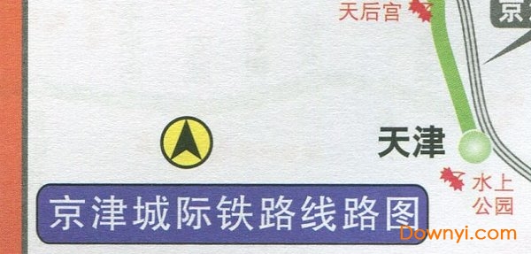京津城际铁路图