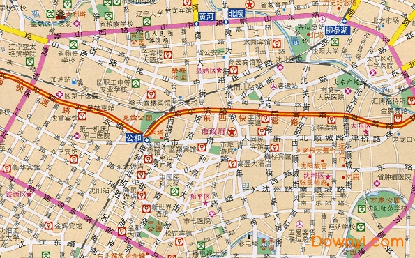 沈阳旅游景点大全地图 沈阳旅游景点地图