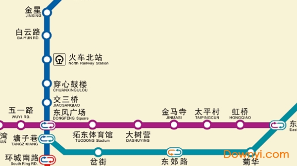 昆明地铁线路图