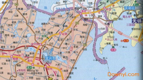 无锡地图全图版