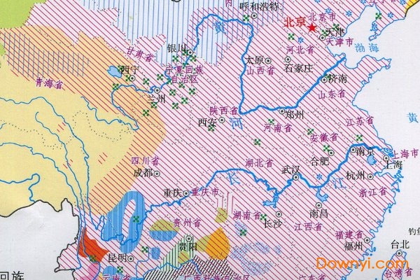 中国民族分布图高清版介绍