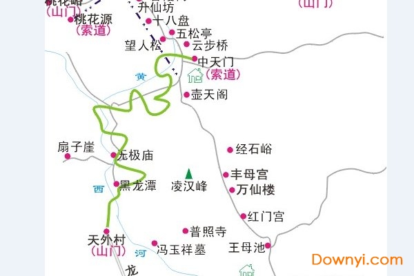 泰山地图高清版