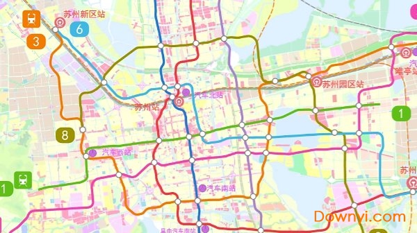 苏州地铁规划图 苏州地铁规划图2020版
