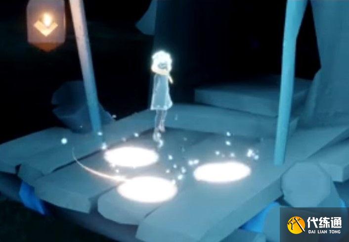 光遇找到三个白圈旁的先祖接取帐篷寻物游戏任务