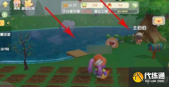 《摩尔庄园手游》神秘人的位置