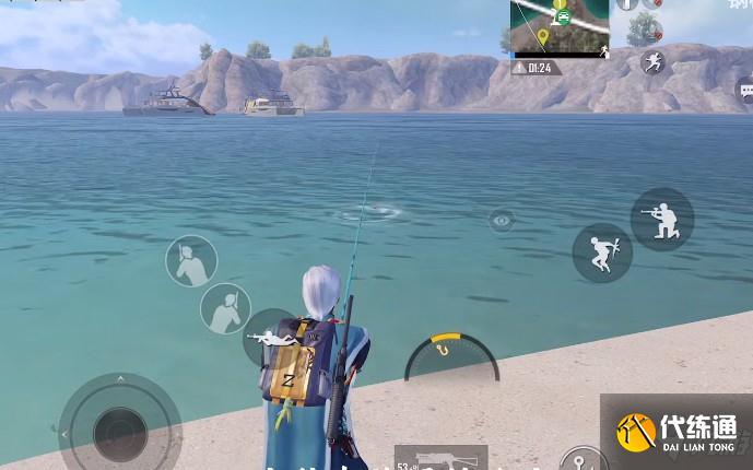 和平精英海岛怎么钓鱼