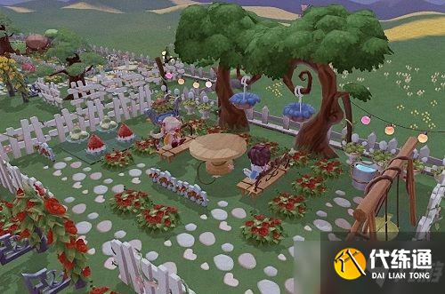 《摩尔庄园手游》七夕花园布局攻略