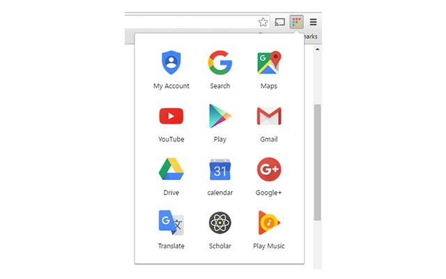 Google Apps Menu扩展程序 google apps 菜单插件