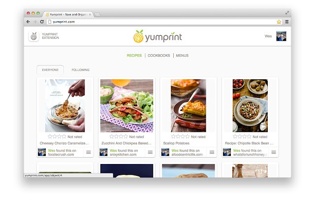 yumprint chrome版