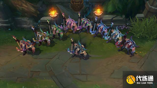 LOL测试服8月25日：新五杀乐队皮肤曝光，新召唤师图标发布