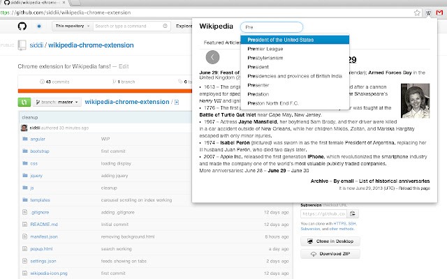 wikipedia谷歌插件