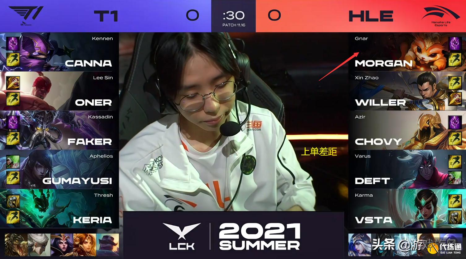 LOL:上单差距太大,Chovy太难了?三年抬仨离谱上单进世界赛