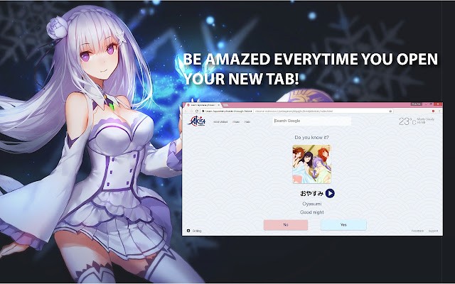 learn japanese through anime插件