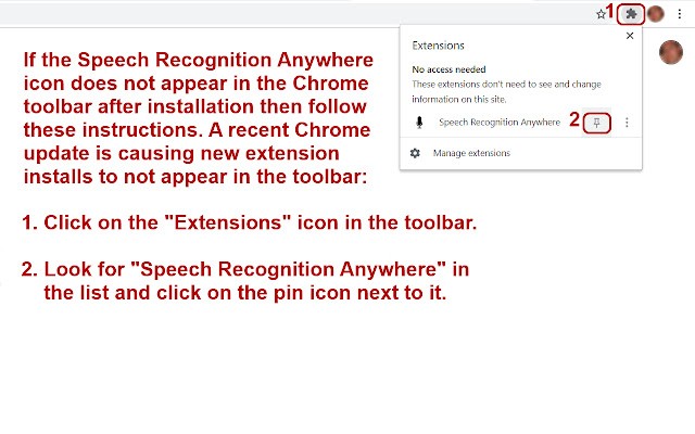 语音识别无处不在谷歌插件