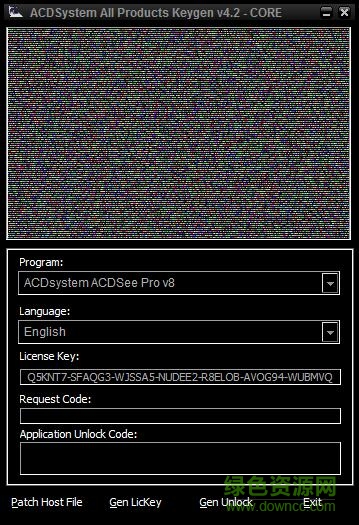 acdsee pro 8.0注册机