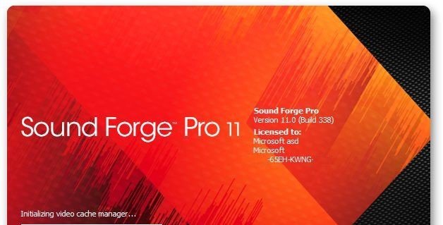 sound forge pro11中文修改版