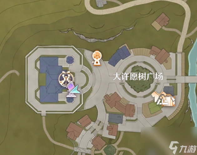 《无限暖暖》大世界家园家具图纸位置