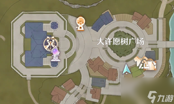 《无限暖暖》大世界家园家具图纸位置