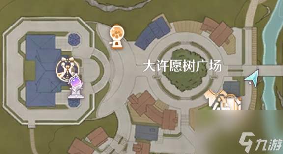 《无限暖暖》大世界家园家具图纸位置