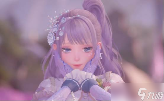 《无限暖暖》紫谧花语饰品